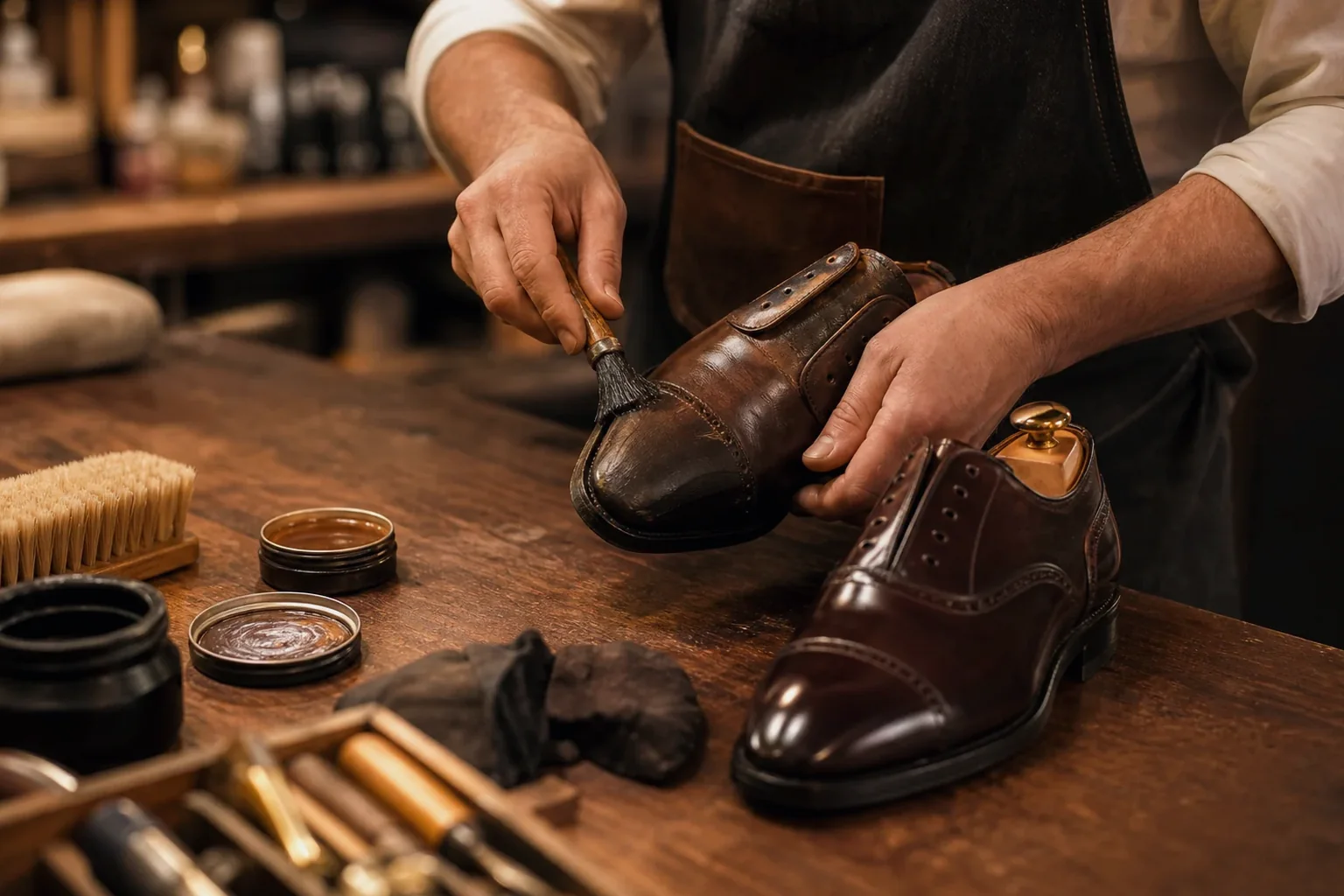 Reforma de sapatos sociais em Florianópolis
